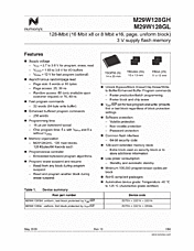 DataSheet M29W128GL pdf